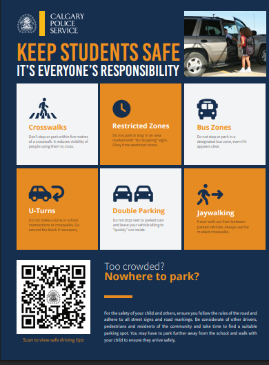 School Zone Safety Poster